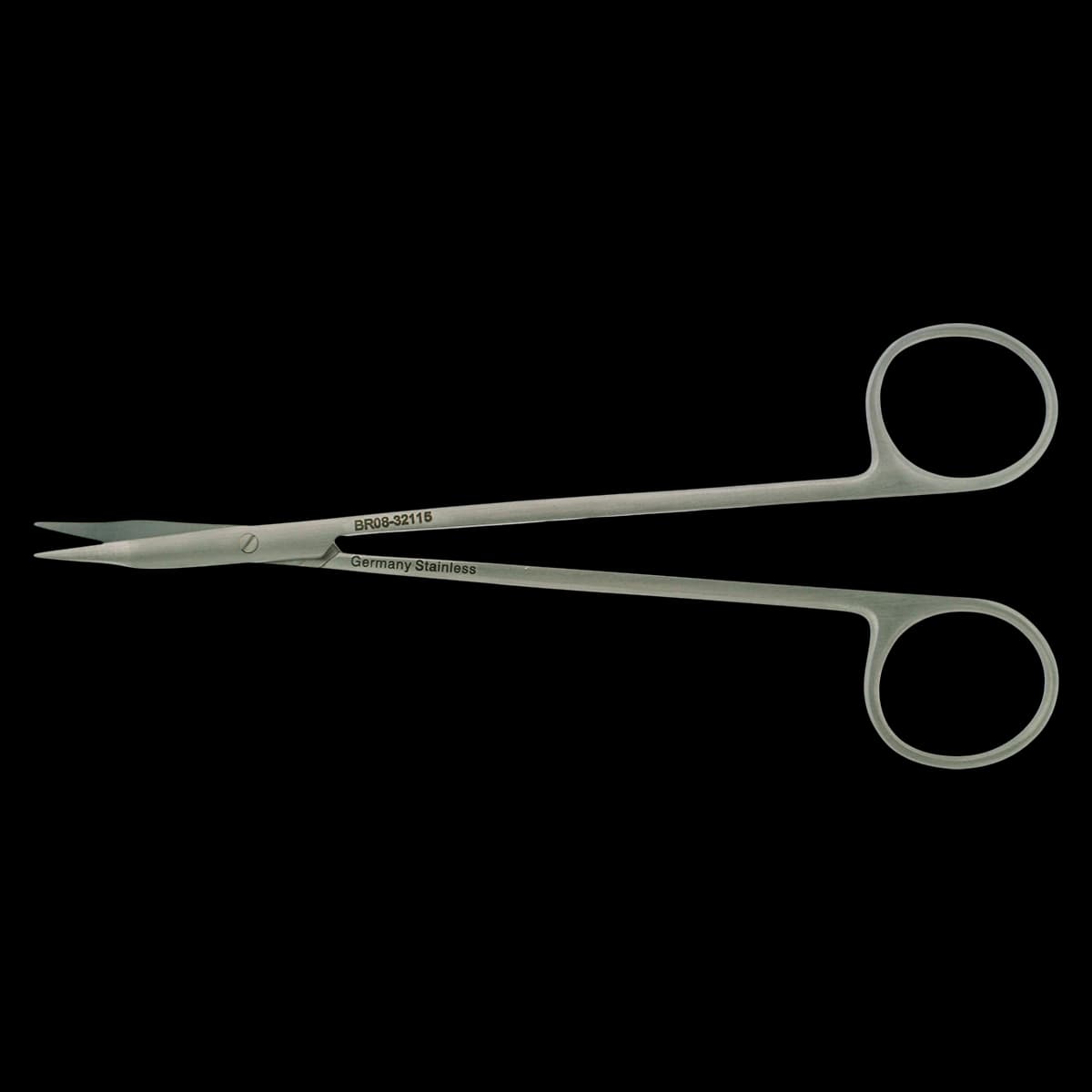 Reynolds (Jamison) Dissecting Scissors, Curved, 6" Stainless Steel, Non-Sterile, Reusable - Scissor Tenotomy Curved Tip - Image 1