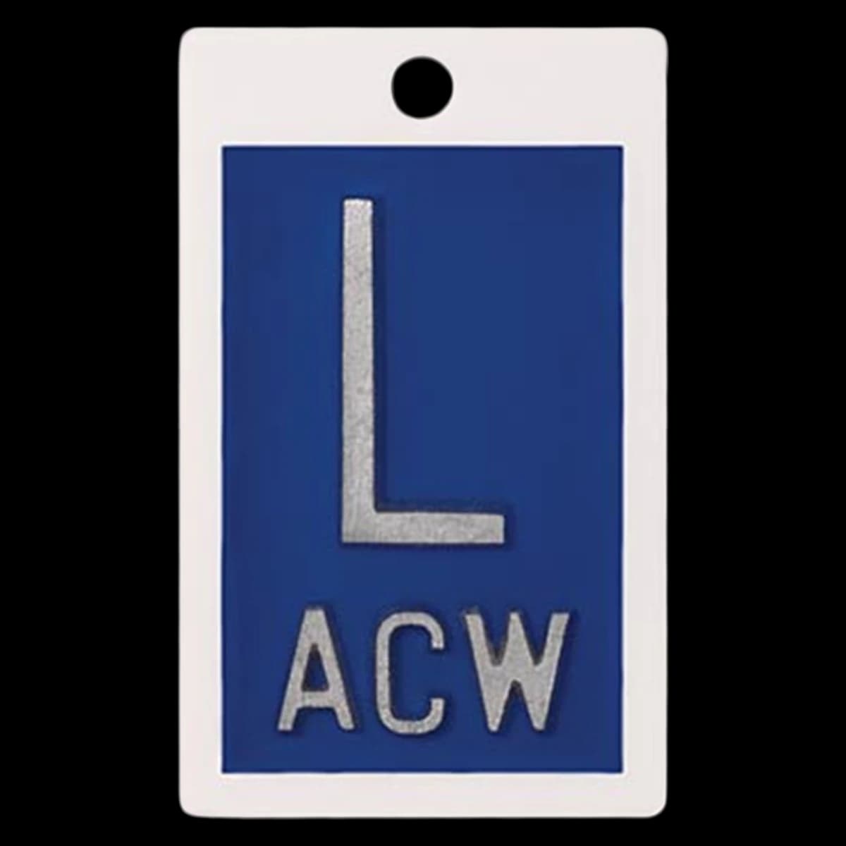Marketlab Embedded Plastic Markers with Initials, Each - Markers w/ Initials - Image 1