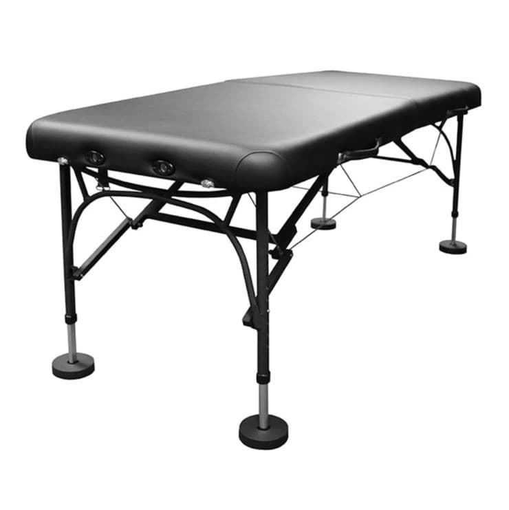 Athletic Edge Sports Massage Table, Black, 600 lb Capacity - Table Sports Massage Black - Image 1