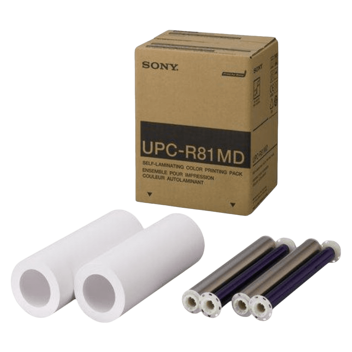Sony Paper Continuous for UPDR80MD, 2 Rolls/Box - Paper Continuous f/ UPDR80MD - Image 1