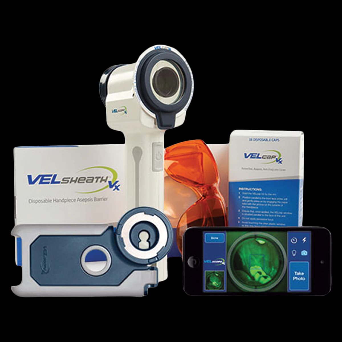 VELscope Vx Bundle with iPod, LED Dental Oral Cancer Screening System - VELscope Vx Bundle w/iPod - Image 1