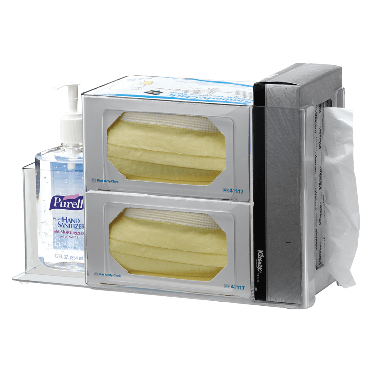 Omnimed Infection Prevention Cart/Station - Cart Infection Prevention Stat - Image 1