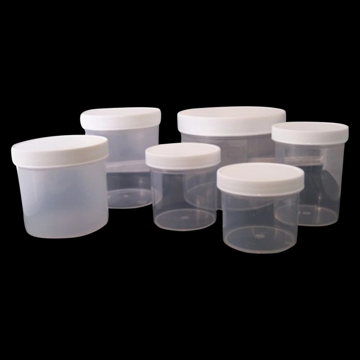 Azer Scientific Pathology Specimen Container, 16 oz, Polypropylene, Non-Sterile, Screw Cap, Translucent, 24/Case - Container Specimen - Image 1