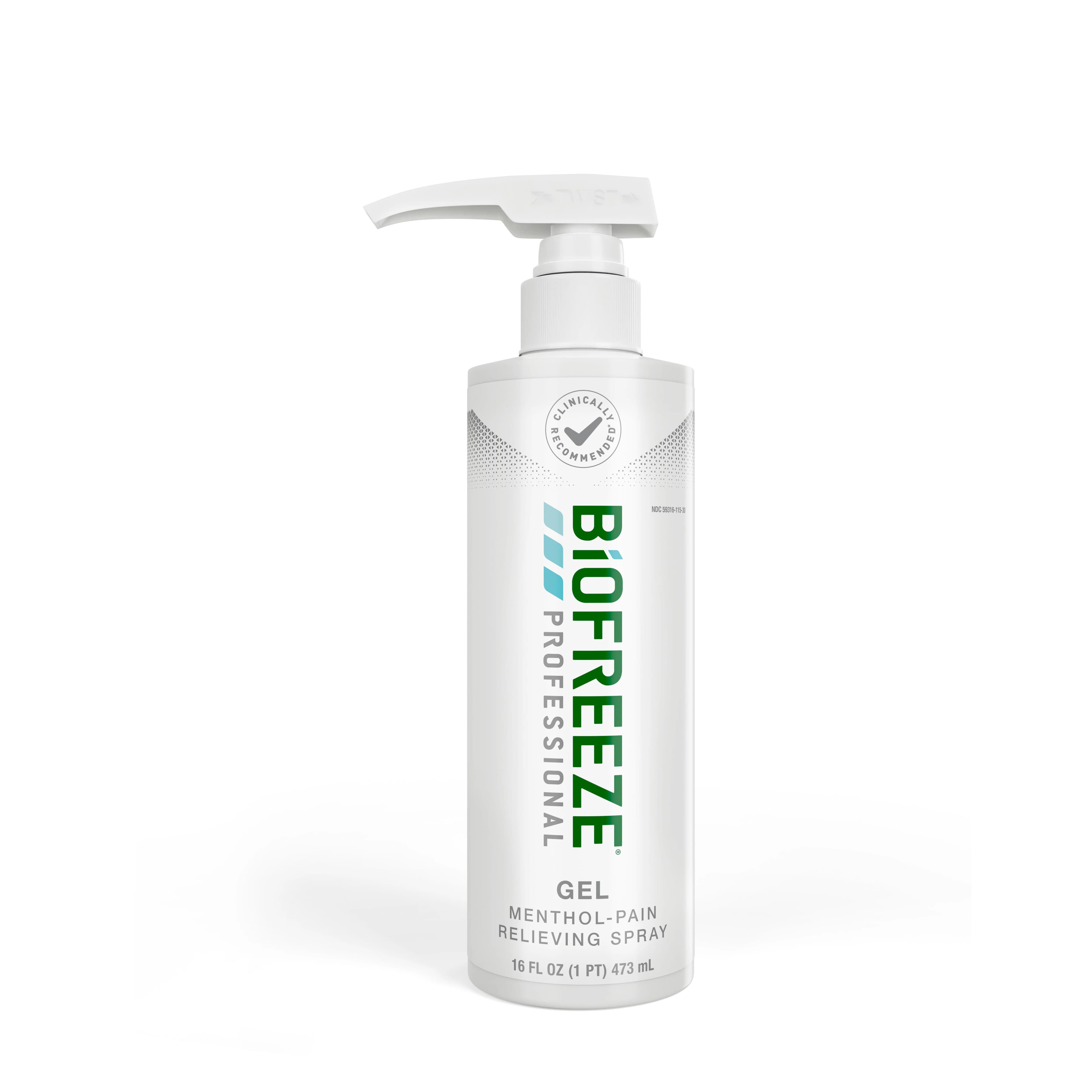 Biofreeze Green Gel Pump, 16 oz/Bottle - Biofreeze Green Gel Pump - Image 1