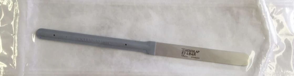 Aesculap Brain Spatula, 10mm, 10/Package - Spatula Brain 10mm - Image 1