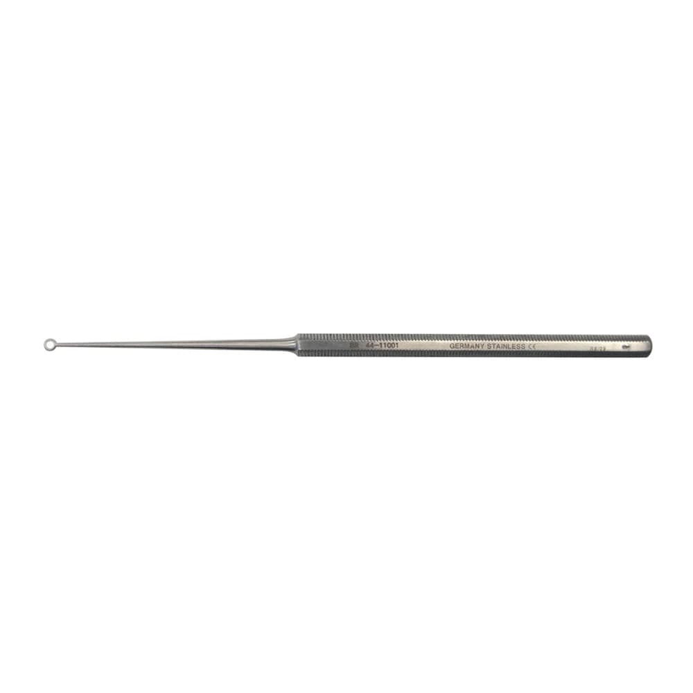 Buck Ear Curette, Angled Blunt Size 000, 6-1/2" (BR Surgical, LLC) - Currette Ear Ang Blunt 000 - Image 1