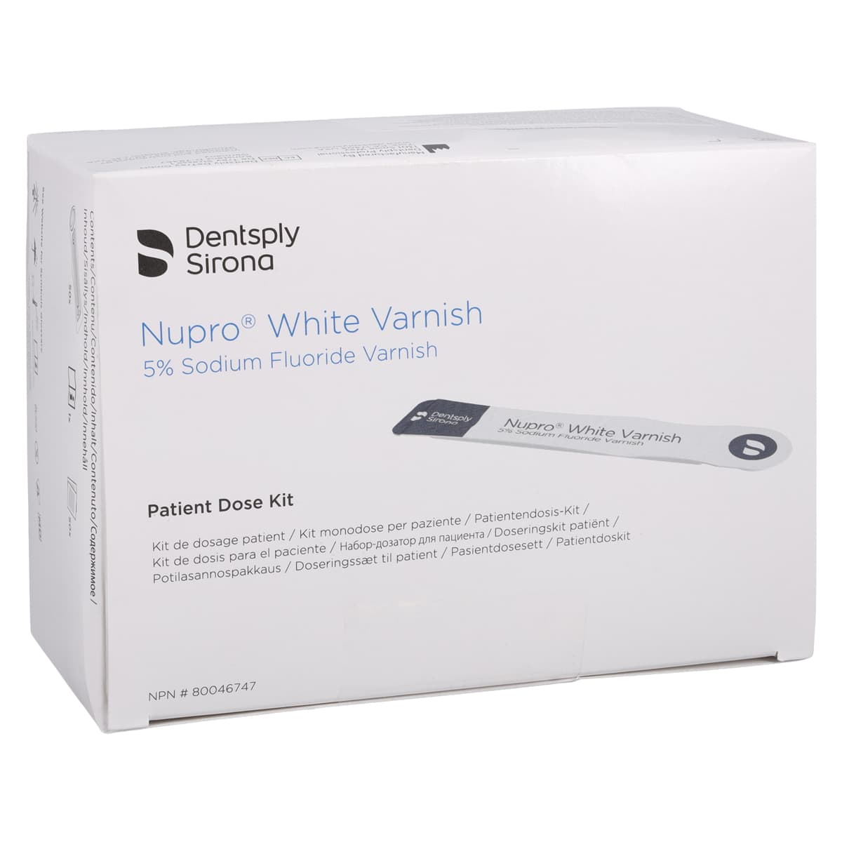 NUPRO® White Varnish Easy Application Package, 5% Sodium Fluoride, Grape, 0.25 g, 50/Box, 130319 - NUPRO® White Varnish Easy Application Package 0.25 gm Grape Pkg/50 - Image 1