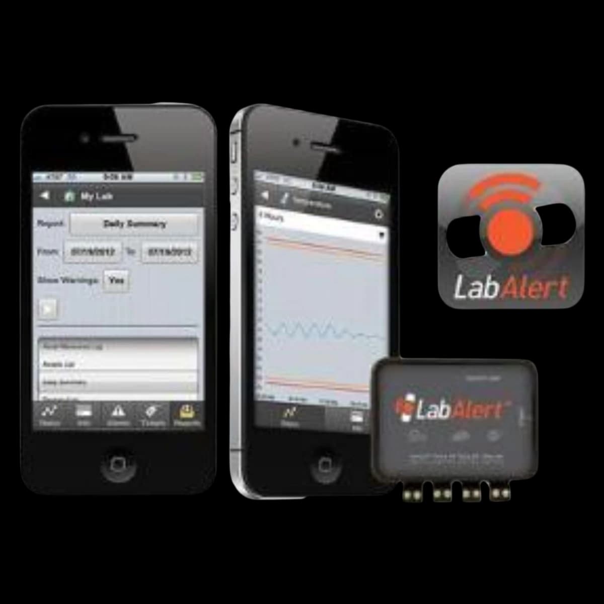 E-Control Systems LabAlert Temperature and Relative Humidity Room Sensor - Sensor Temp RH Trans LabAlert - Image 1