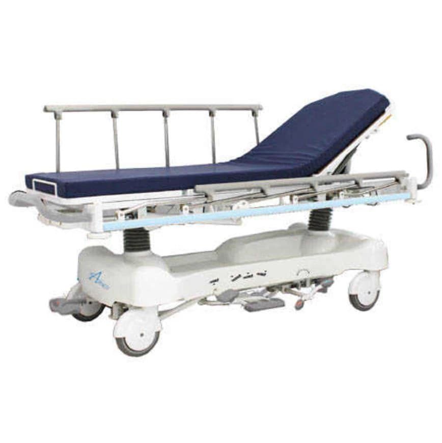 Amico Patient Transfer Stretcher with Mat, 8" Casters - Stretcher Pat Trans w/Mat - Image 1