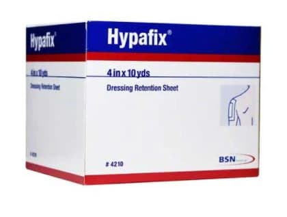 Hypafix Retention Tape, Fabric, 4" x 11 yd, White, Non-Sterile, Each - Tape HypaFix Drsg Retention - Image 1
