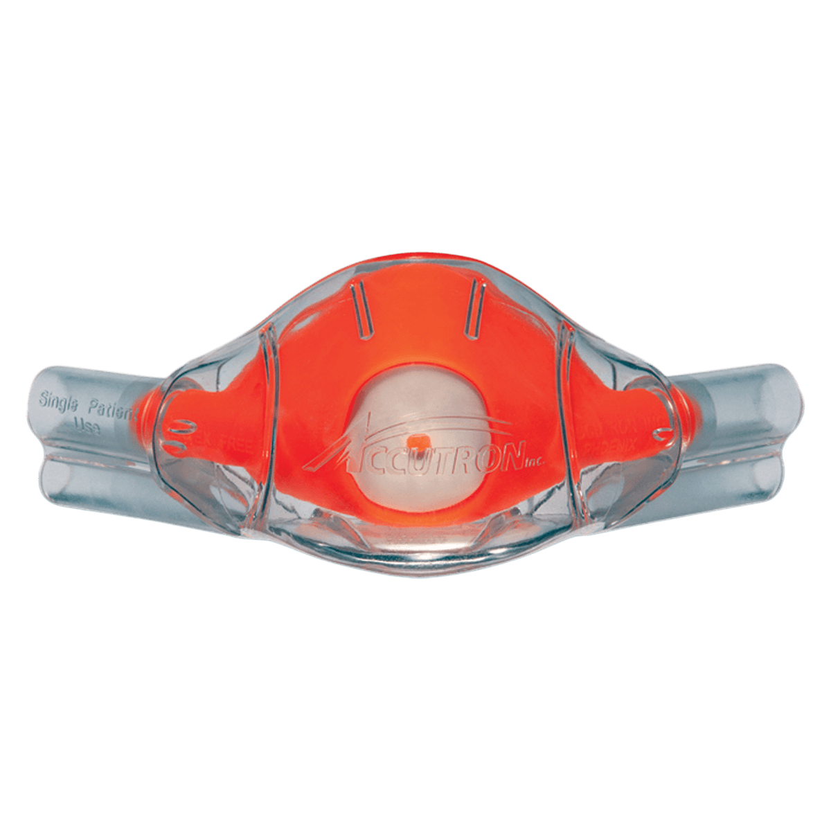 ClearView Single-Use Nasal Mask, Large Adult, Outlaw Orange, 12/Pack, 33034-10 - ClearView™ Large Adult Nasal Masks 12/Pack - Image 1