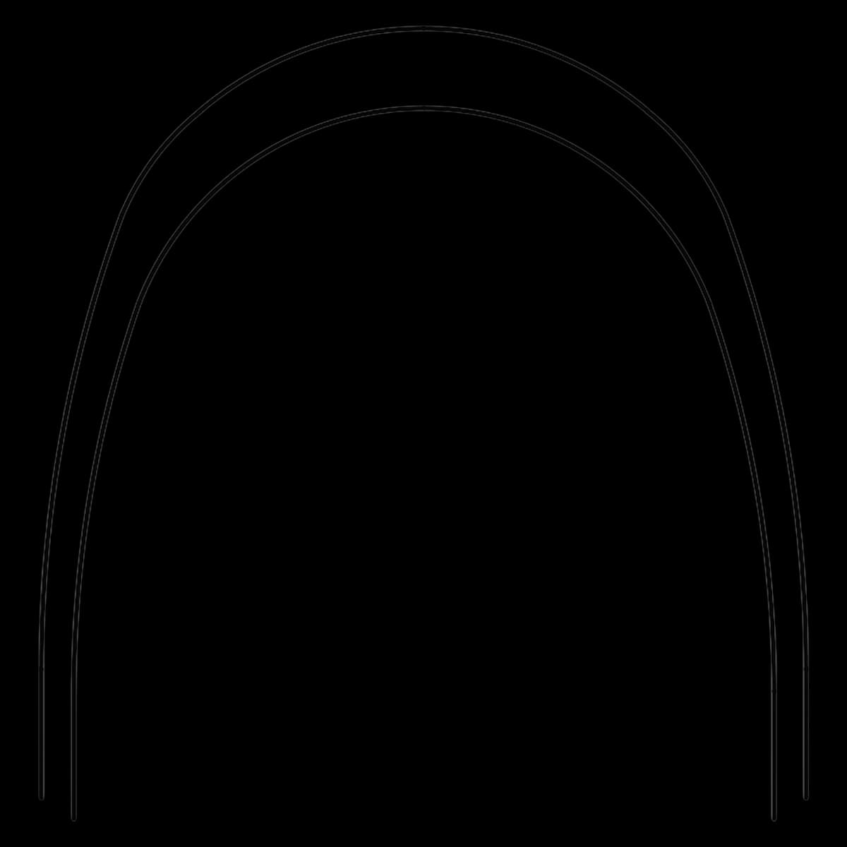 019 X.025 Lower Nitanium Archwire, Pro Form Arch, 100/Package - 019 X.025 Lower Nitanium - Image 1