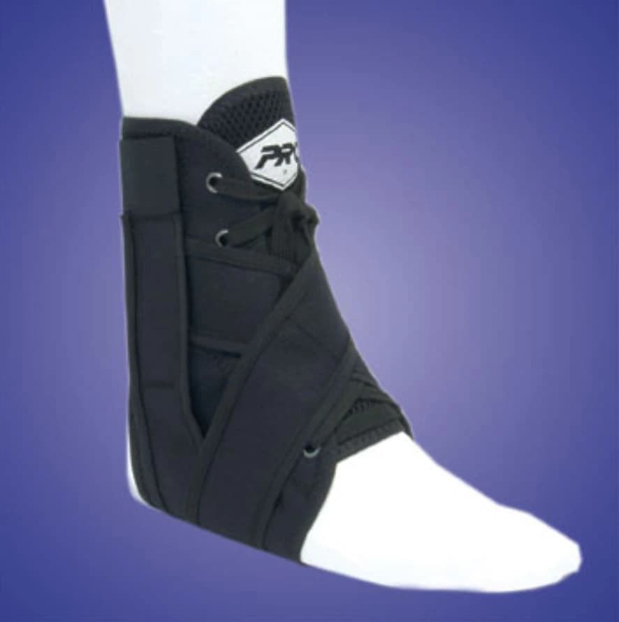 Pro Orthopedic Devices Arizona Ankle Brace, Adult, Nylon, X-Large (Men's 13-14), Black - Arizona Ankle Brace Black - Image 1