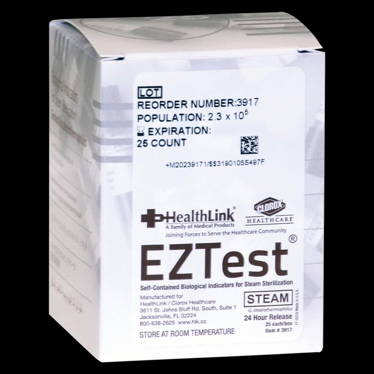 EZTest Steam Biological ProTest Ampule Indicator, 25/Box - EZTest Steam Biological - Image 1