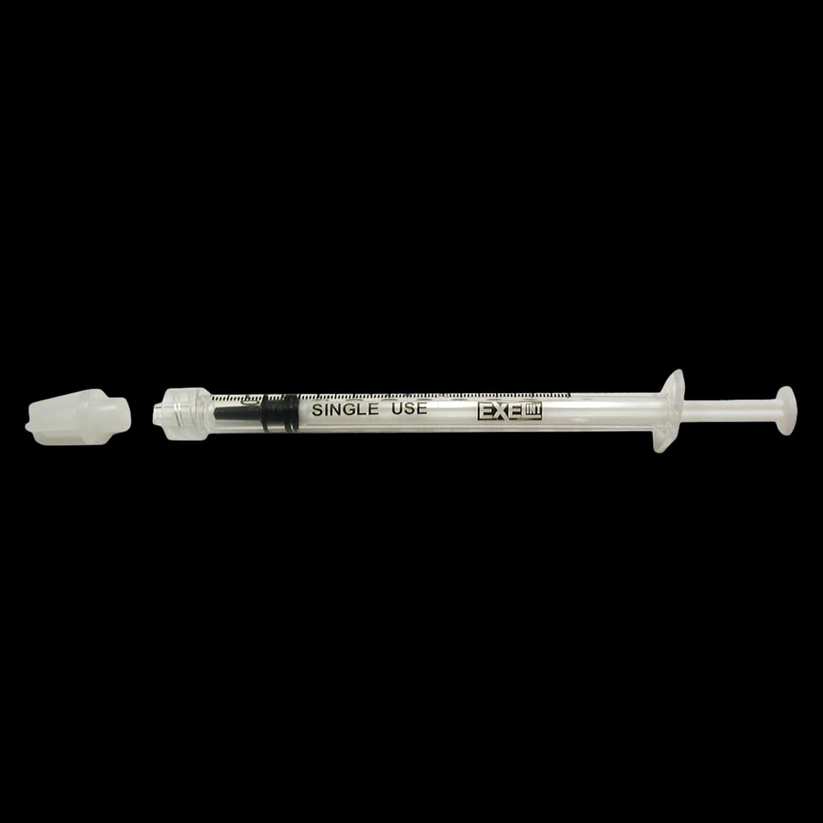 Exel Tuberculin Syringe, 1cc, Low Dead Space, Luer Lock, Without Needle, With Cap, Sterile, Latex-Free, 100/Box - Syringe TB LL w/o Ndl w/ Cap - Image 1