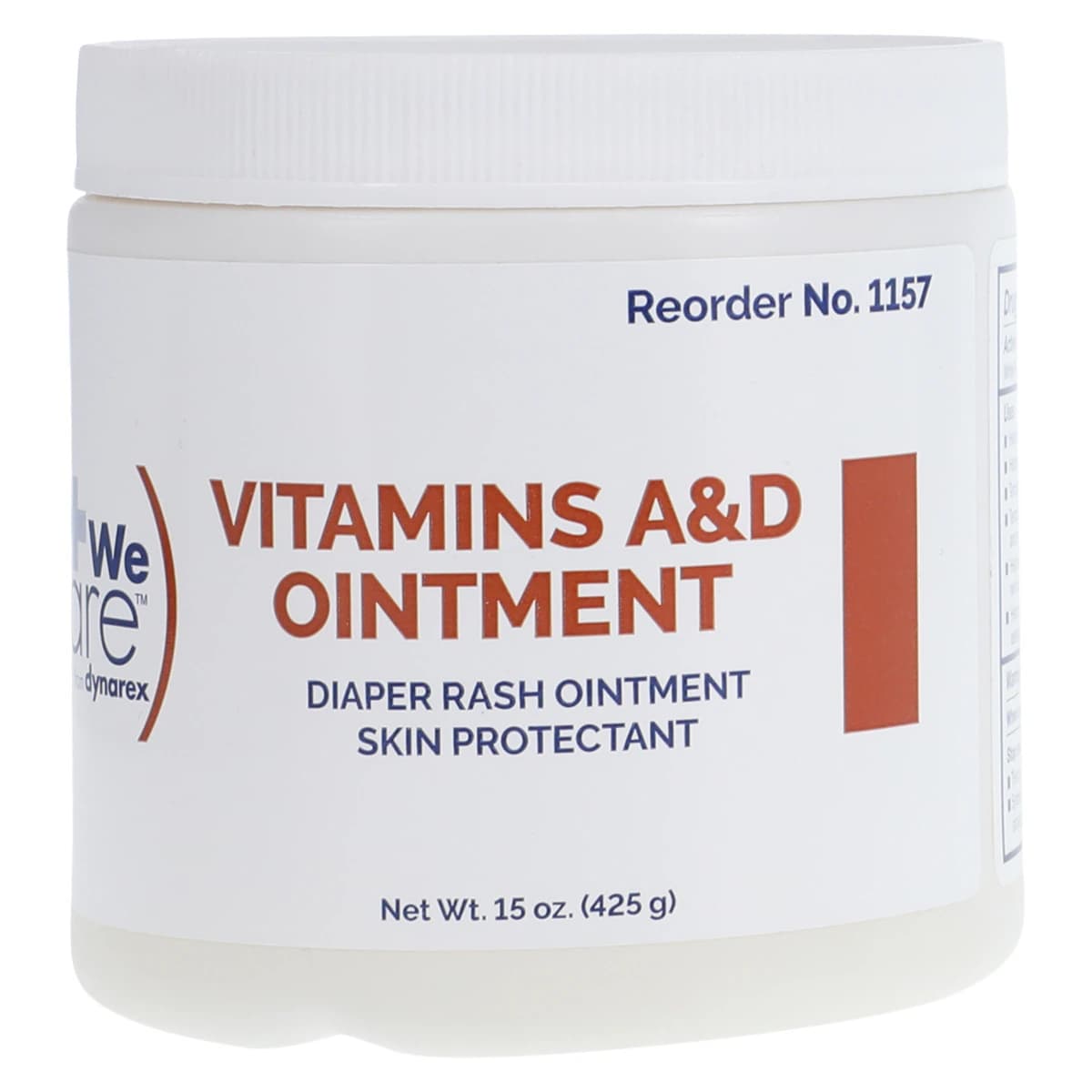 WeCare Vitamins A & D Ointment, 15 oz., Single Jar, #1157 - WeCare Vitamins A & D Ointment, 15 oz., Single Jar - Image 1