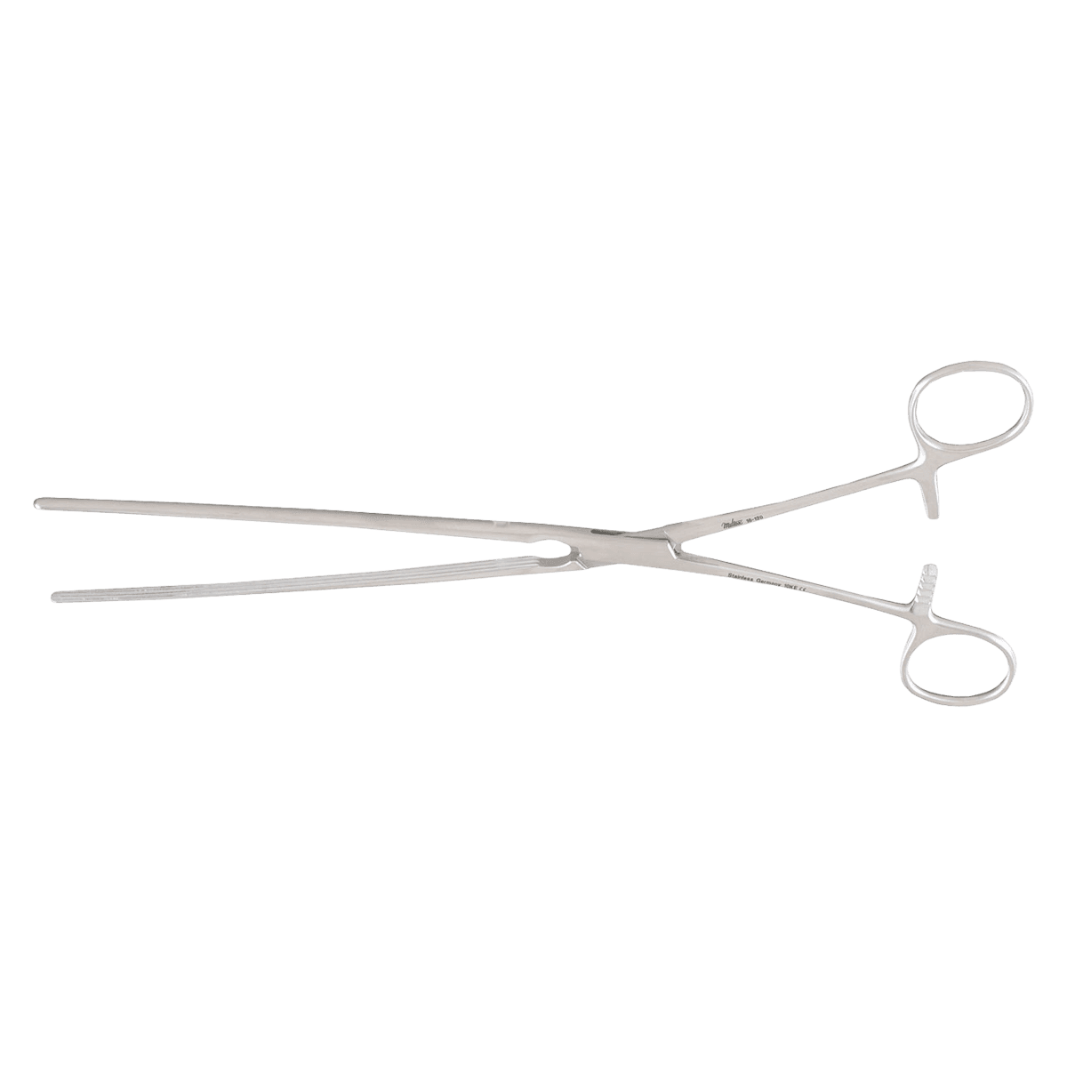 Kocher Hemostatic Forceps, Curved, 10-1/2", Stainless Steel, Autoclavable, Each - Forcep Kocher Hemostatic Crv - Image 1
