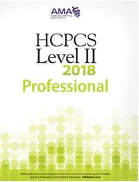 2018 HCPCS Level II Professional Edition Codebook, 8-1/2" x 11", Each - HCPCS Levell II - Image 1