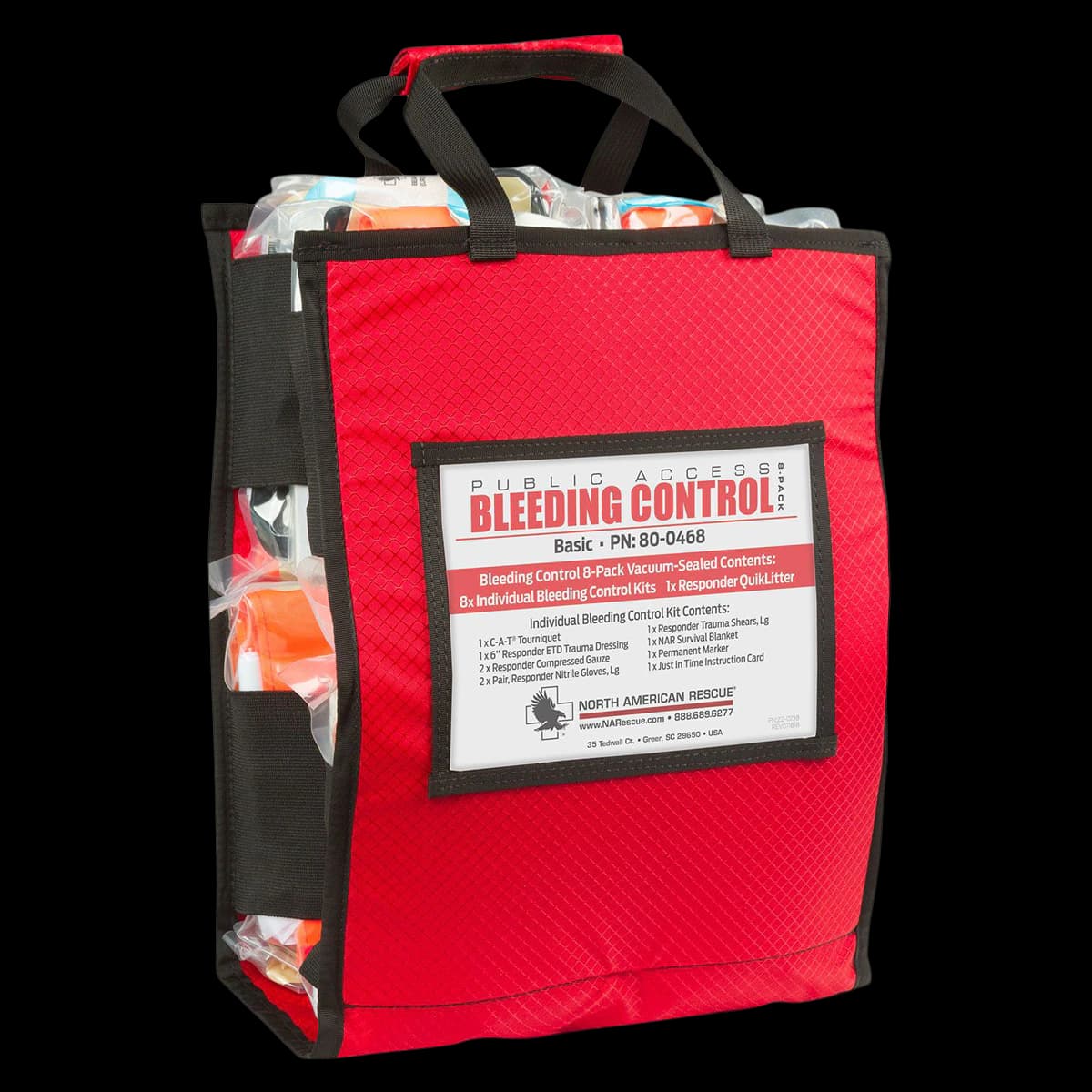 North American Rescue Public Access Bleeding Control Basic Kit - Kit Bleeding Control - Image 1