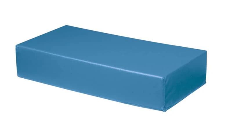 Alimed Patient Positioner, Rectangular, Blue Vinyl, 18" x 25" - Positioner Rect Blue Vinyl - Image 1