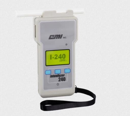 Intoxilyzer 240D Breathalyzer Intoximeter with Accessories (5AA Batteries, Printer, Wall Charger, Manual, Thermo Paper, 20 Mouthpieces, Case) - Intoxilyzer w/ Accessories - Image 1