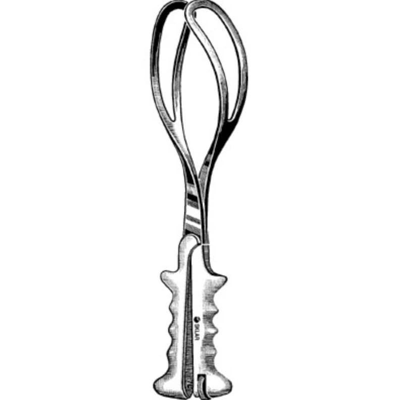 Sklar Instruments Elliot Grasping Forceps, Stainless Steel, Each - Forceps Grasping Obsttrcl Ellt - Image 1