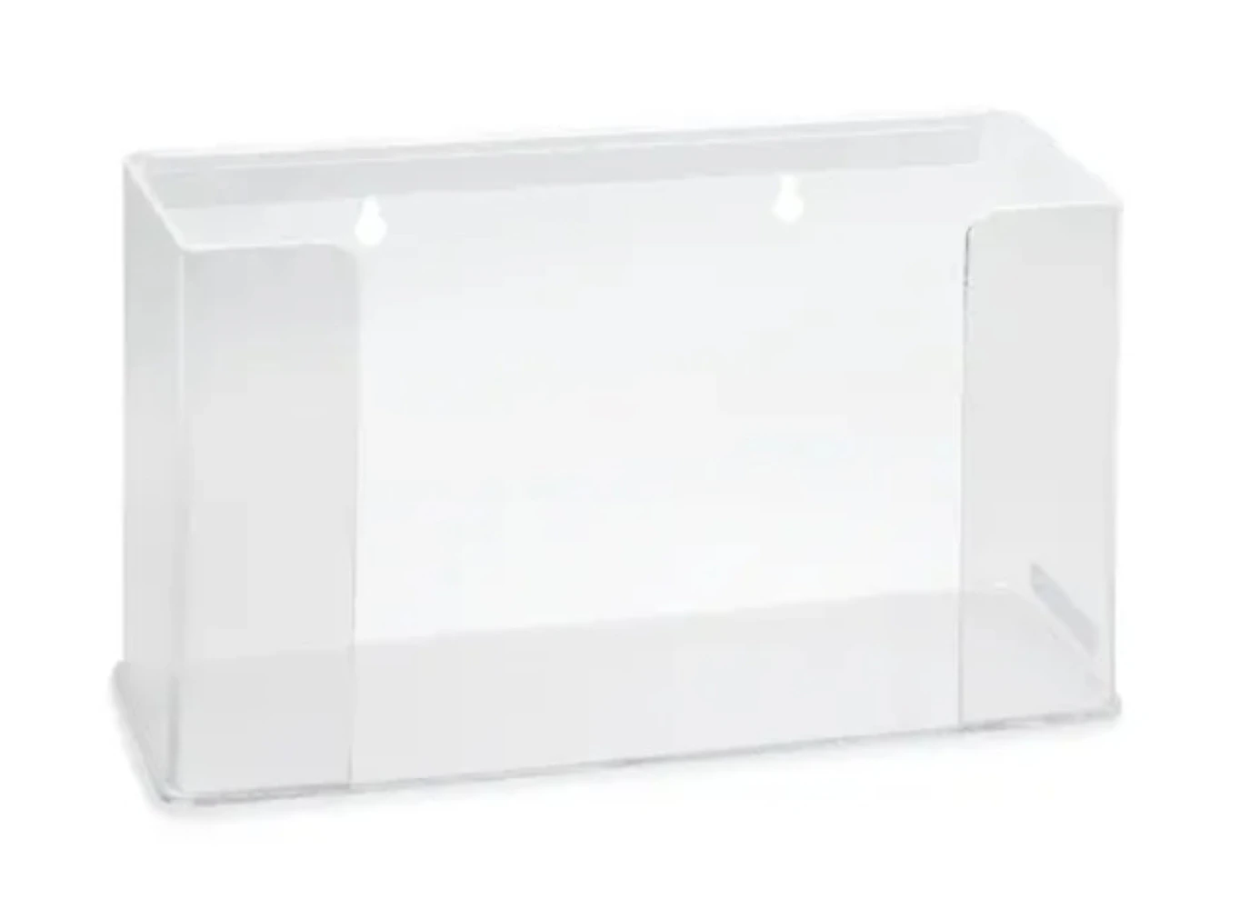 Marketlab Clear Acrylic Wall-Mount Paper Towel Dispenser, 10.5 in x 3.75 in x 6 in - Dispenser Paper Towel w/ Hange - Image 1