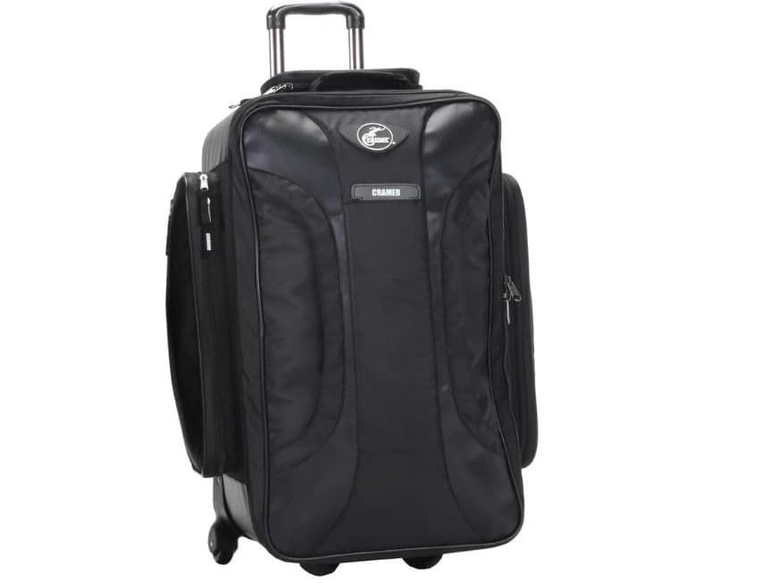 Tuf-Tek Traveler Junior Athletic Trainer Bag, 7.5x12.75x22", Black, Retracting Handle - Tuftek Traveler Junior Kit - Image 1