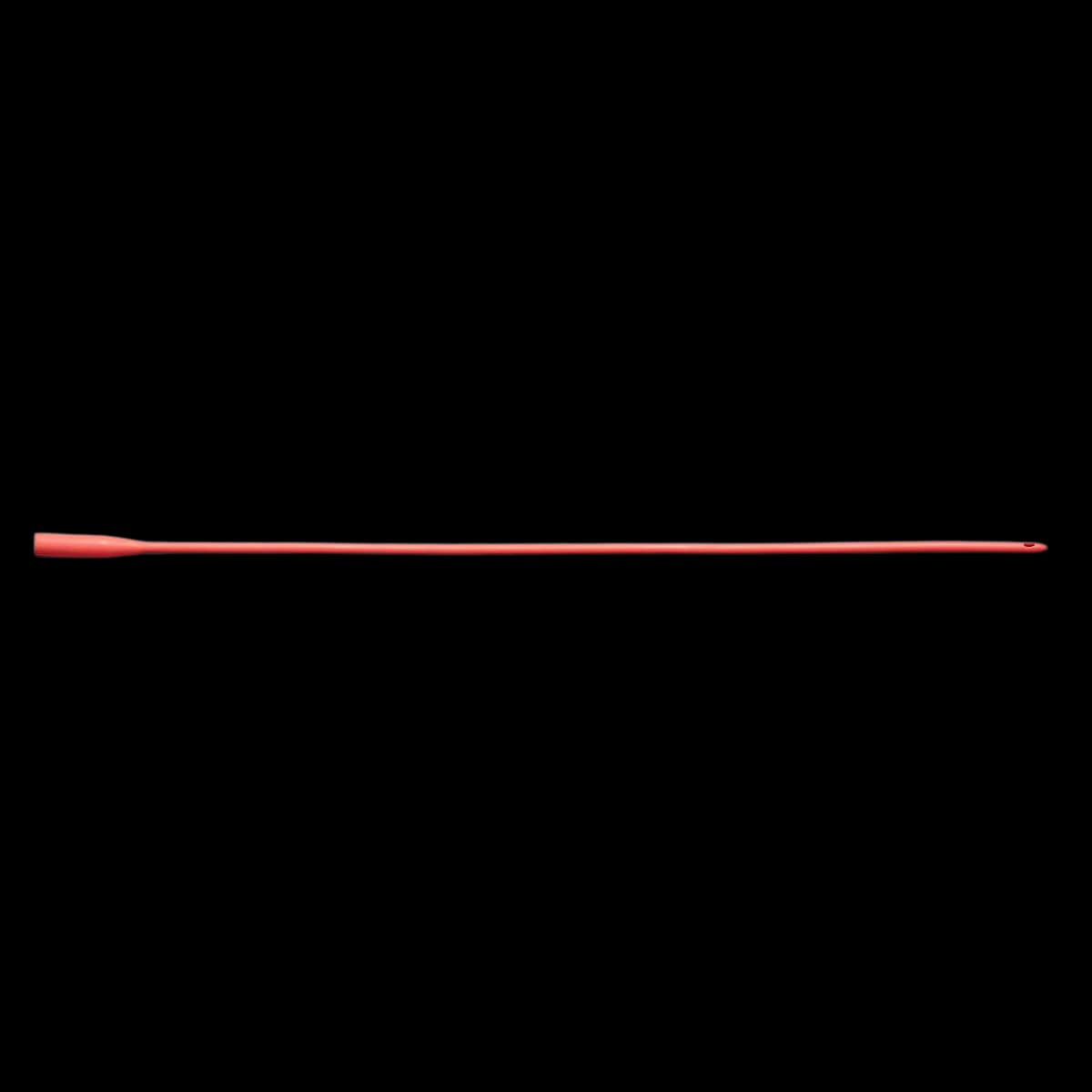 Medline Red Rubber Urethral Catheter, 8 Fr, Sterile - Catheter Urethral Sterile 8f - Image 1