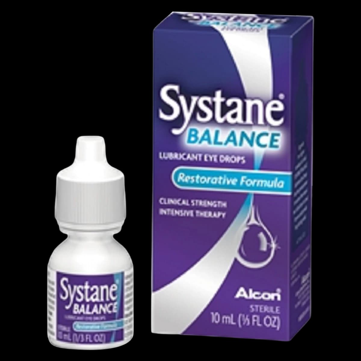 Systane Balance Lubricant Eye Drops, 10 mL Bottle, 24/Case - Systane Balance Eye Drops - Image 1
