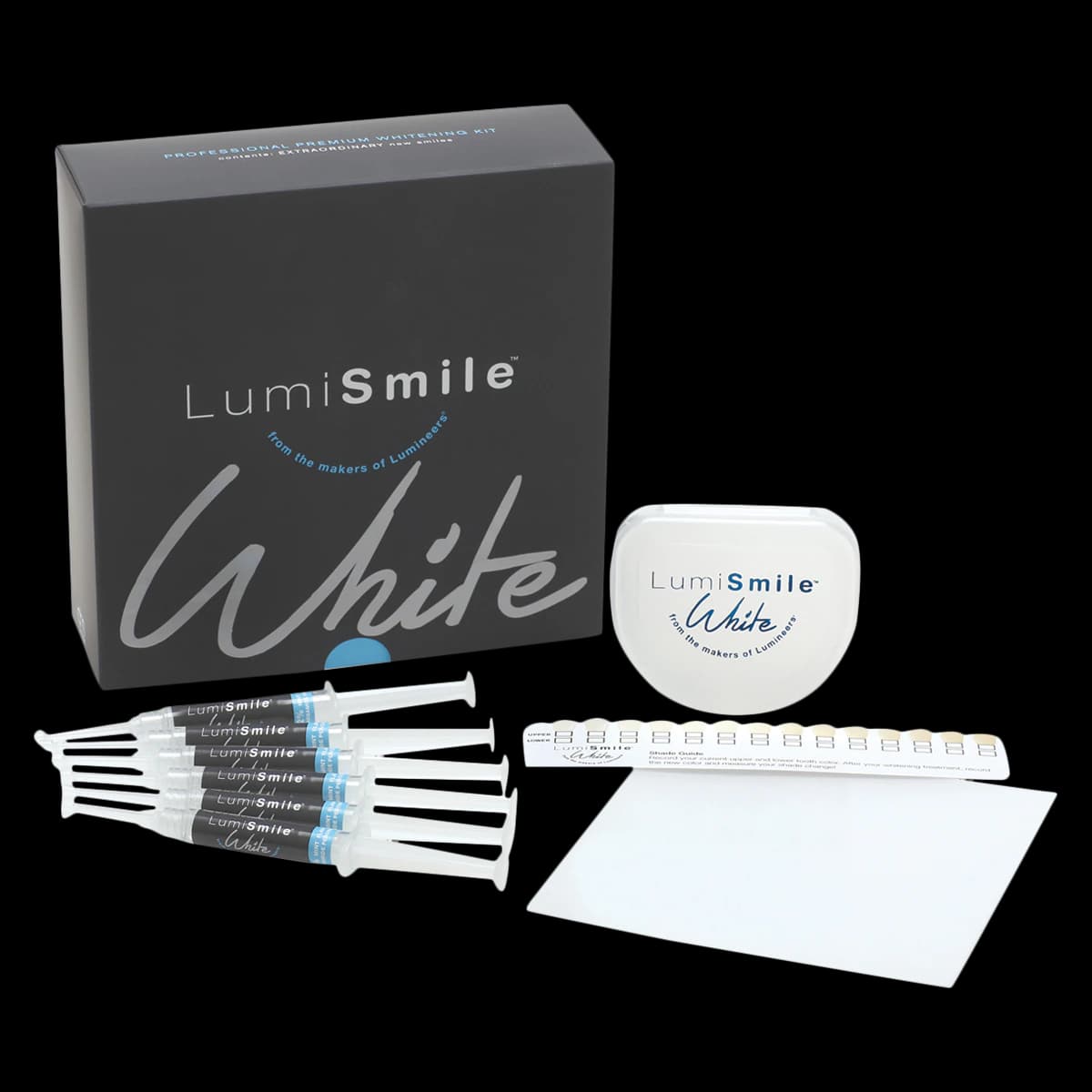 LumiSmile White 16% Take-Home Whitening Kit, 6 Syringes, WHT1016 - LumiSmile White Take-Home Patient Kit - Image 1