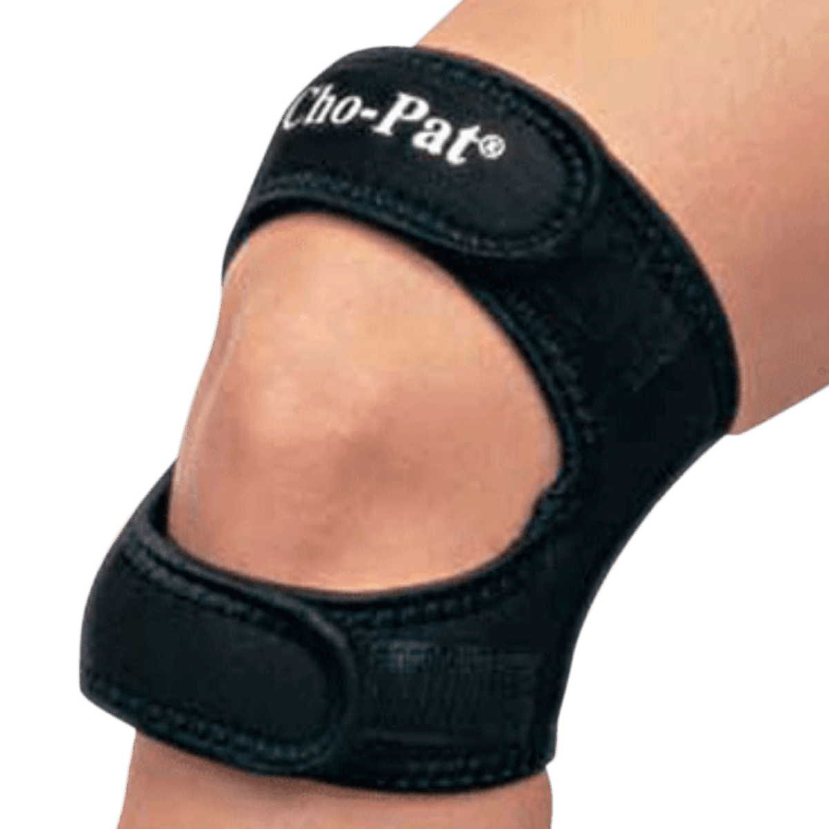Cho-Pat Dual Action Knee Strap, Neoprene, 2X-Large (20-22"), Black - Strap Knee Cho-Prat Black - Image 1