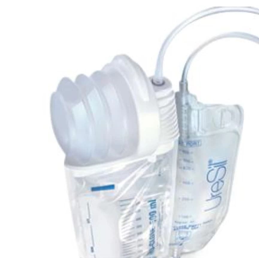 Uresil Tru-Close Gravity Drainage Bottle, 1000 mL - Drainage Bttl Grvty Tru-Close - Image 1