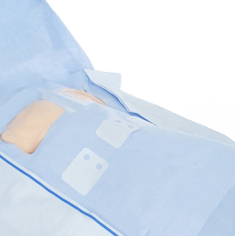 Halyard Sterile Pacemaker Drape with Fenestrated Incise - Drapes Pacemaker Fnstrtd Incs - Image 1