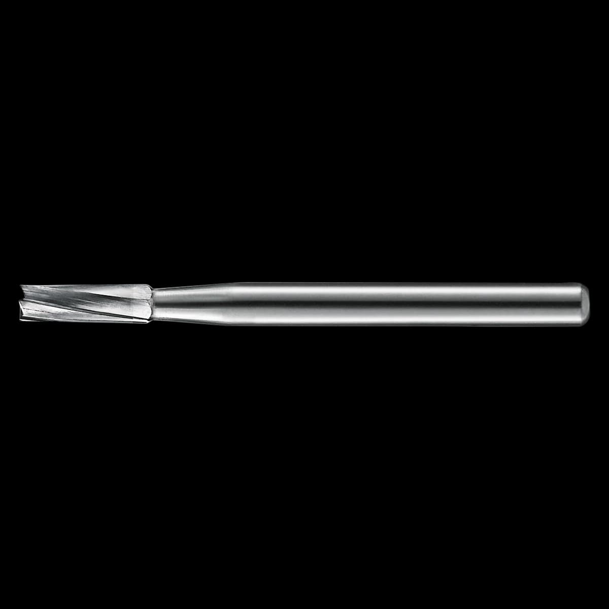 KaVo Kerr™ Regular Operative Carbide Bur #57, FG (Friction Grip), Straight Flat End, 6 Flute, 1 mm Diameter, 3.7 mm Length, 10/Pkg, FG57-KC0 - KaVo Kerr™ Regular Operative Carbide Burs – FG, Straight Flat End 6 Flute - # 57, 1 mm Diameter, 3.7 mm Length, 10/Pkg - Image 1