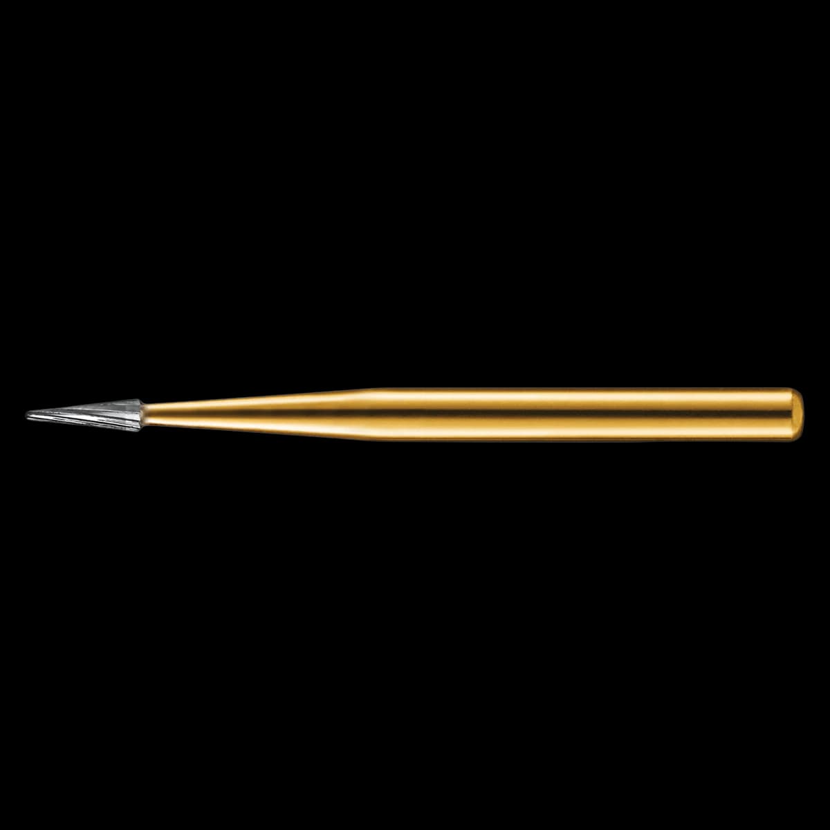 KavoKerr FG7205 Carbide Trimming & Finishing Bur, Taper Finishing, 12 Flute, Friction Grip, 1.6mm Diameter, 8.5mm Length, 10/Pk - KavoKerr FG7205 Carbide Bur (10) - Image 1