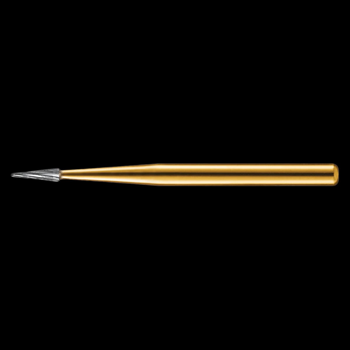 KavoKerr FG7206 Carbide Bur, Taper Finishing, Friction Grip, 12 Flute, 1.8mm Diameter, 8.5mm Length, 10/Pkg, FG7206-KC0 - KavoKerr FG7206 Carbide Bur (10) - Image 1