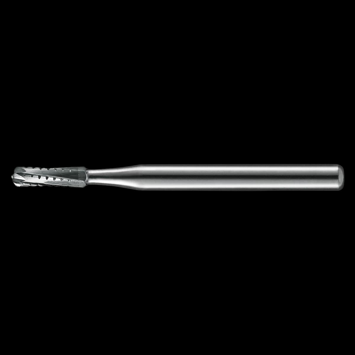 KaVo Kerr Regular Operative Carbide Bur #1556, FG, Straight Dome End Crosscut 6 Flute, 0.9 mm Diameter, 3.2 mm Length, 100/Pkg, FG1556-KCC - KaVo Kerr™ Regular Operative Carbide Burs – FG, Straight Dome End Crosscut 6 Flute - # 1556, 0.9 mm Diameter, 3.2 mm Length, 100/Pkg - Image 1