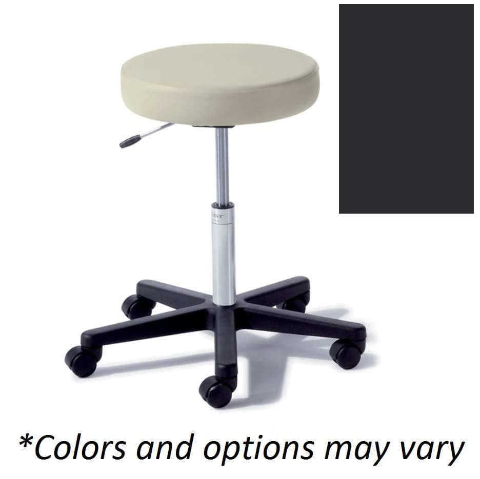 Midmark Ritter 272 Basic Adjustable Stool, Obsidian, 300 lb Capacity - 272 Basic Adjustable Stool GLD - Image 1