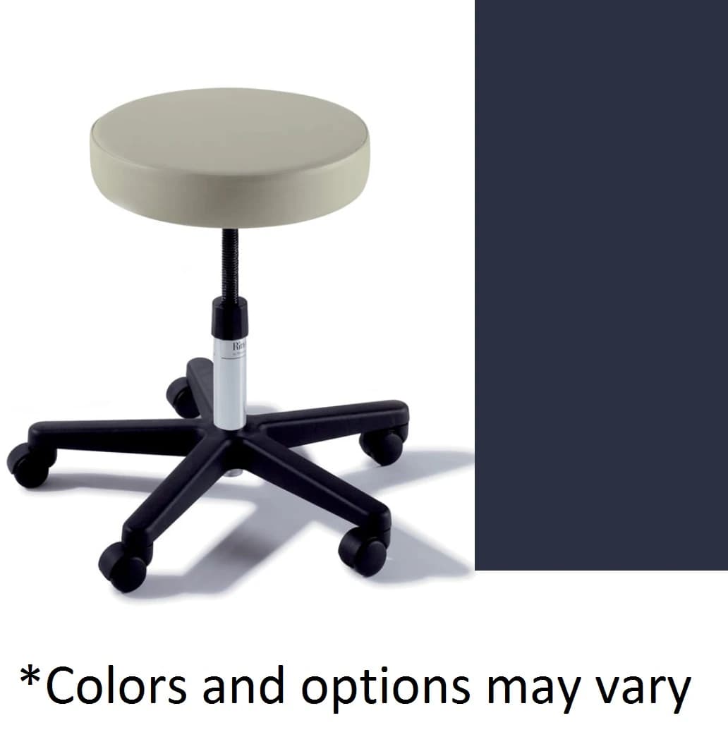 Midmark Ritter Value Series Basic 270 UltraFree Exam Stool, Harbor, 300 lb Capacity - Basic 270 UltraFree Stool MA - Image 1