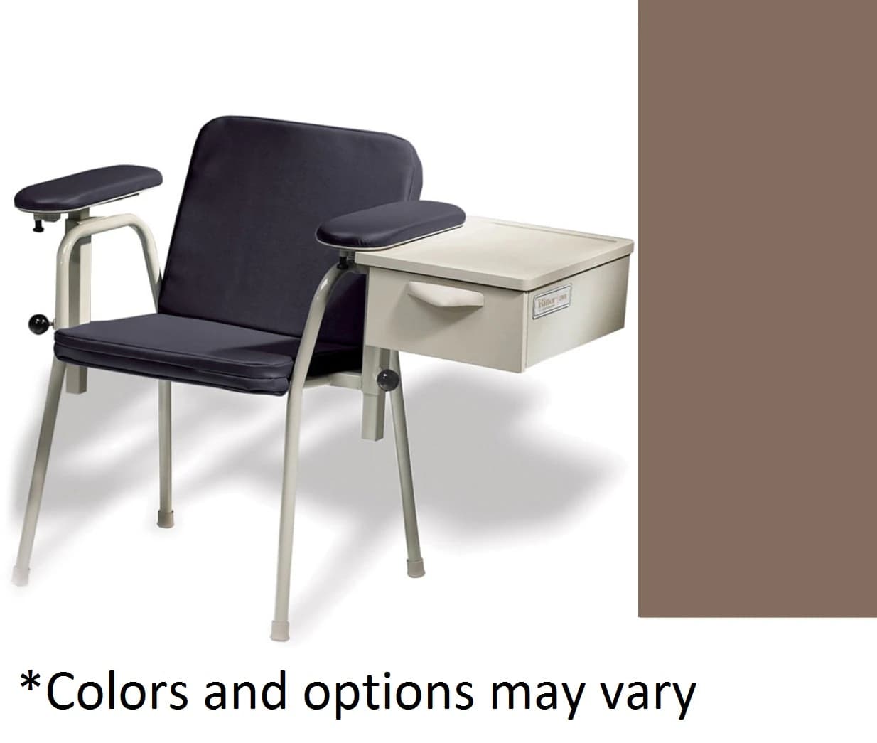 Midmark Ritter 281 Blood Drawing Chair with Side Delivery, 400 lb Capacity - 281 Blood Drawing Chair W/SD - Image 1