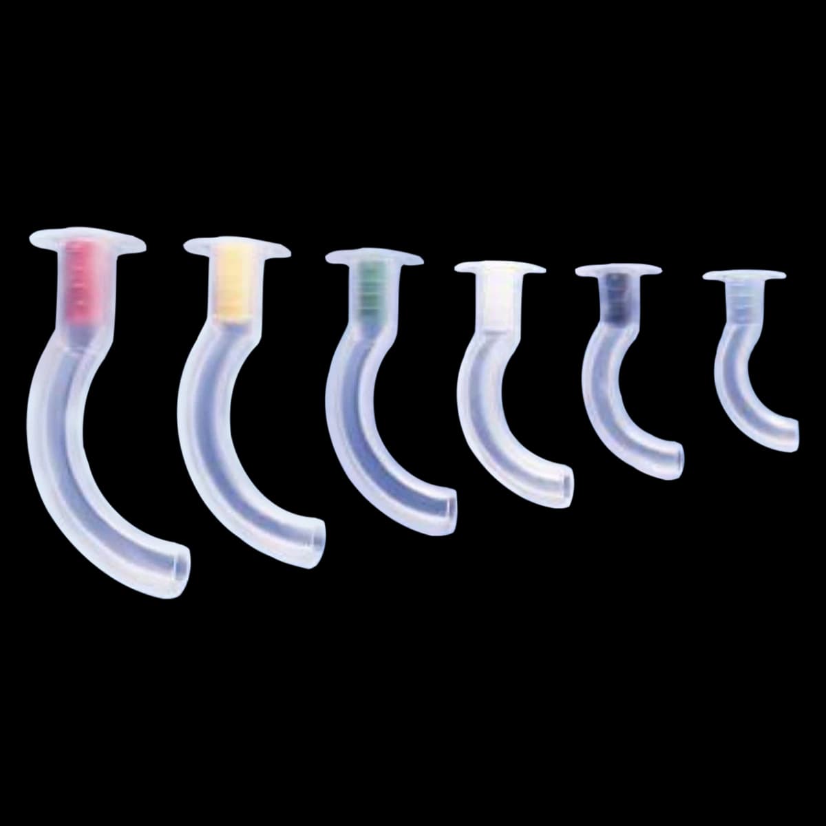 Guedel Airway, 100mm, Size 5 Adult, Disposable, 50/Box - Airway Guedel 100mm - Image 1
