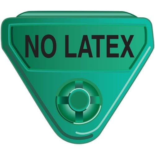 Clasp Alert In-A-Snap Plastic Alert Clasps, Pre-Printed Adult/Pediatric, Green, 3/4", 250/Package - Clasp Alert In-A-Snap No Latex - Image 1
