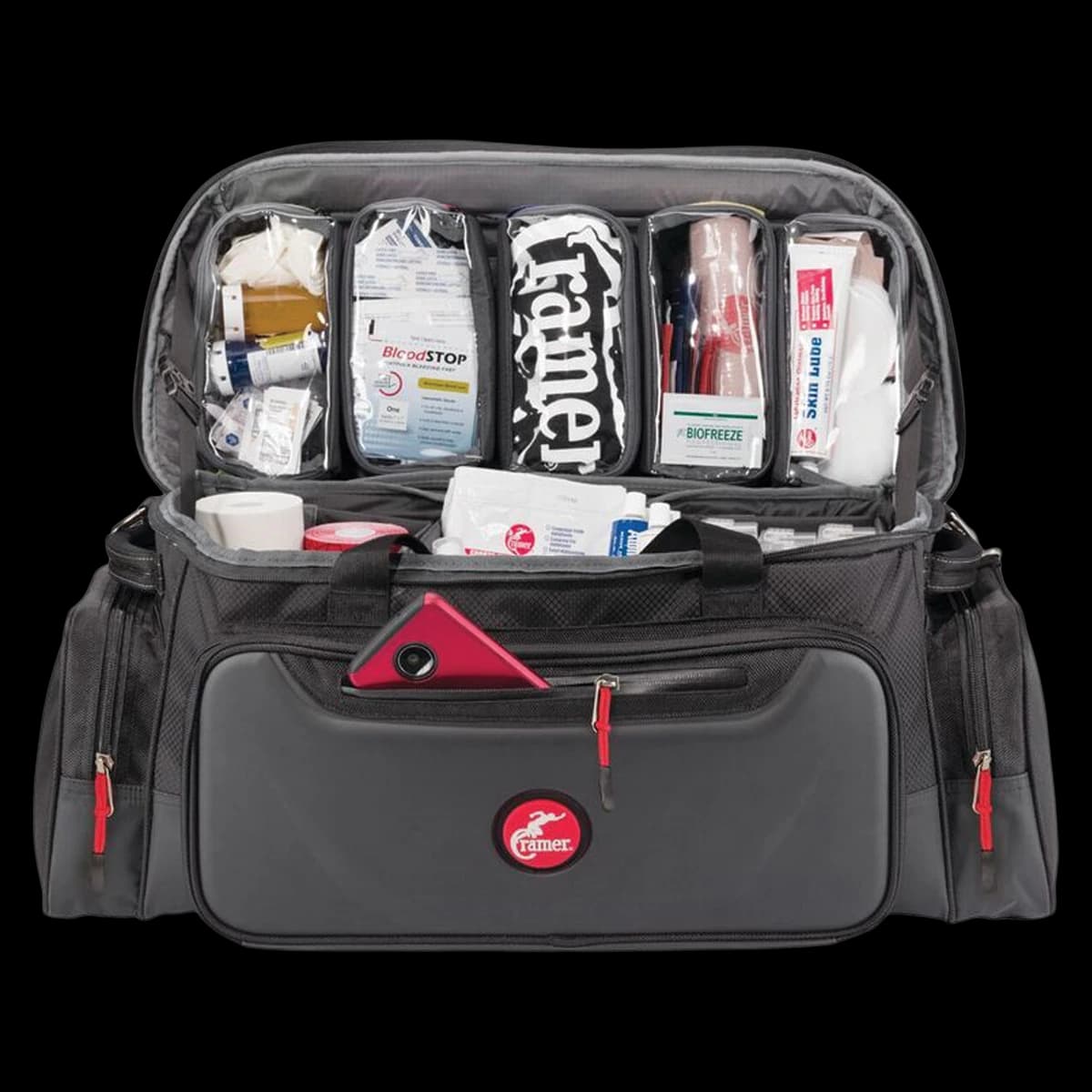 High Performance Gear AT Shoulder Bag, Large, 23x15x11", Black, Oversized Zipper Closure, 2 Top Handles - Bag Kit Shoulder Lrg Hgh Prfrm - Image 1