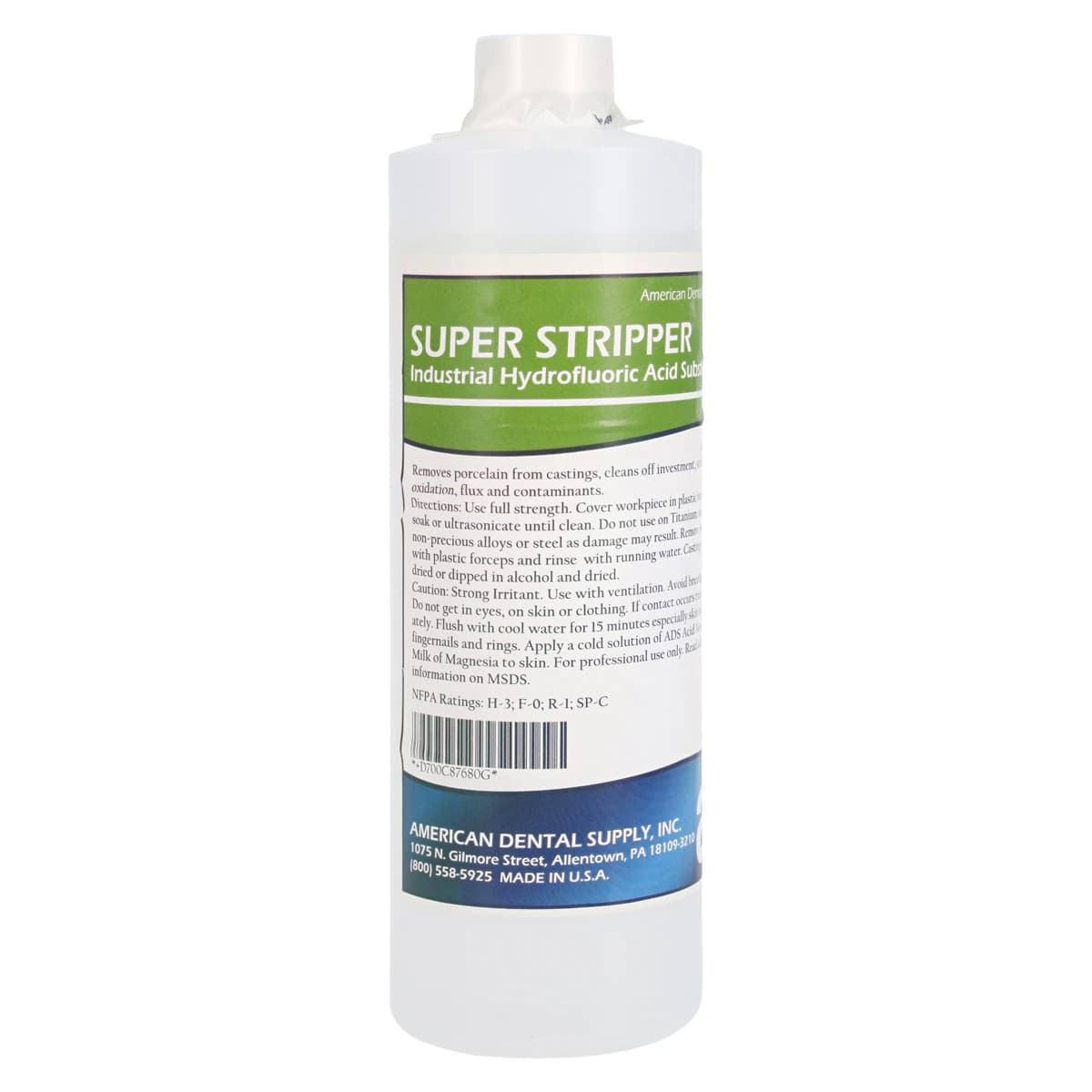 Super Stripper Neutral Kit, Hydrofluoric Acid Substitute, 1 Pint Stripper + 1 lb Neutralizer, 01KEZKNMC4XZ1H5J721TYY80Q0 - Super Stripper Neutral Kit - Image 1