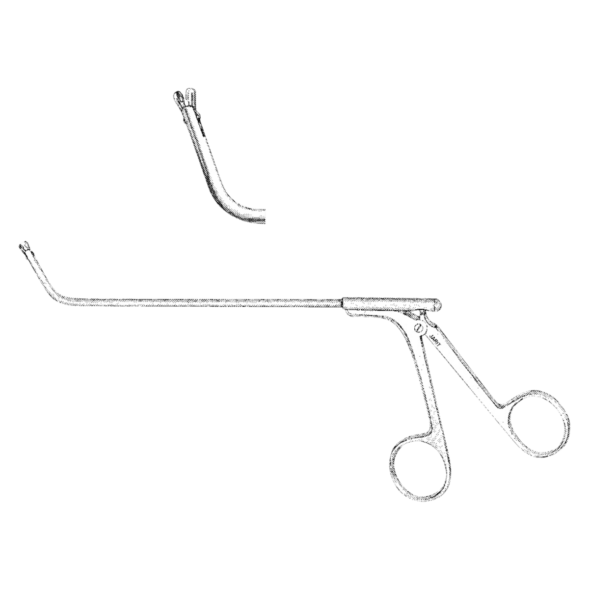 Jarit Giraffe Sinus Forceps, 5-1/8" (130 mm), Each - Forcep Sinus Giraffe - Image 1