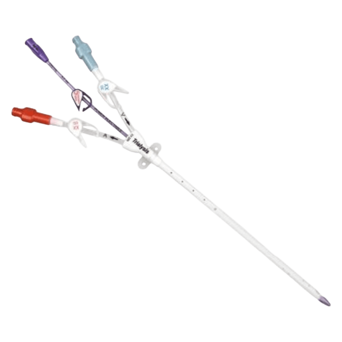 Bard Access Systems Dialysis Catheter Kit, Triple Lumen, 13Fr x 15cm, Straight, Single Patient Use, 5/Case - Catheter Kit Triple Lumen - Image 1