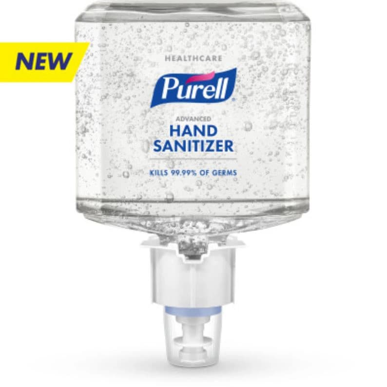 PURELL Advanced Hand Sanitizer Gel Refill, 1200 mL, For ES6 Dispensers, 2/Case - PURELL Advanced Hand Sanitizer Gel Refill - Image 1
