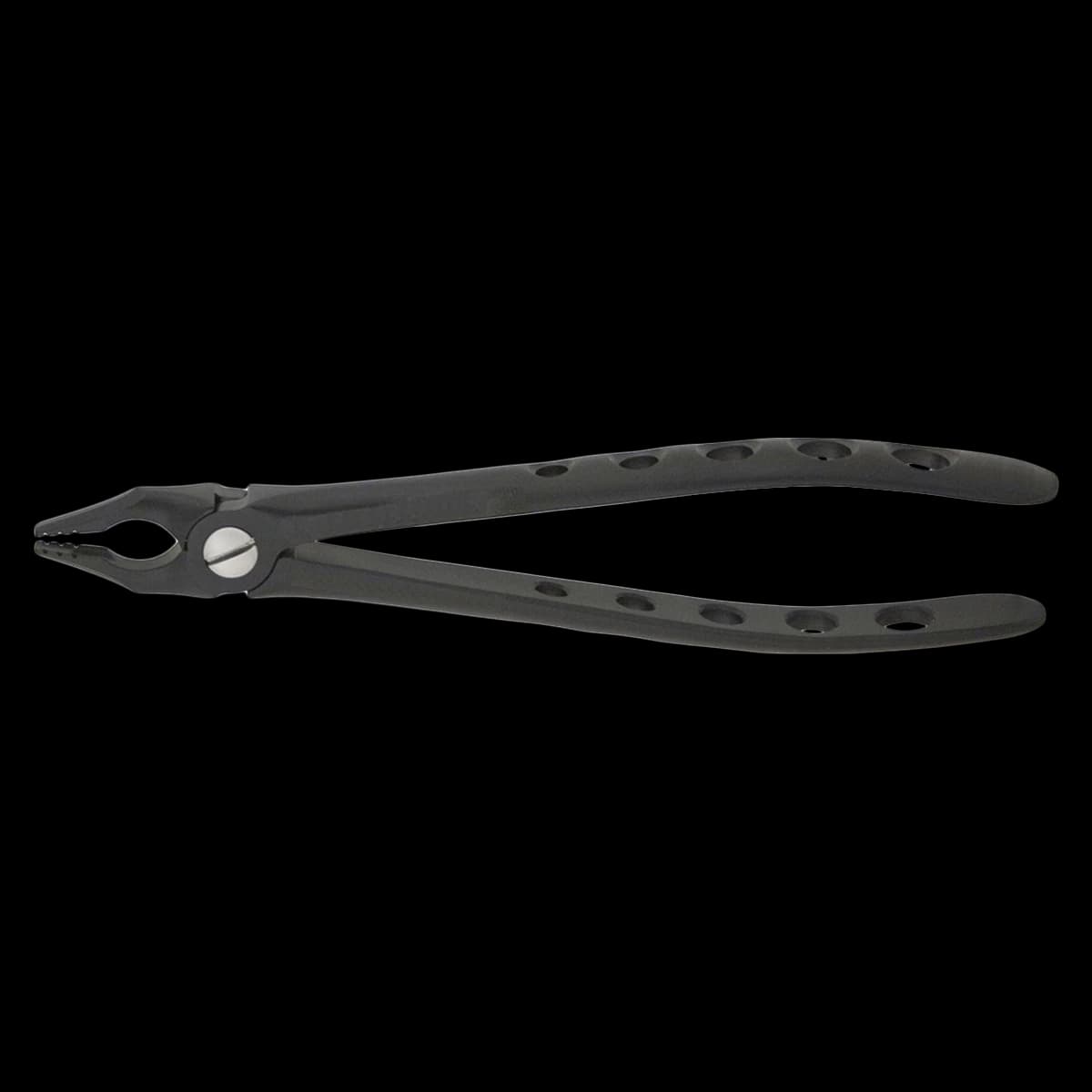 A. Titan Instruments Banditt Xtra Grip Forceps, Upper Anterior, Serrated Beaks, 1/Pk - Upper Anterior Banditt Xtra Grip Forceps - Image 1