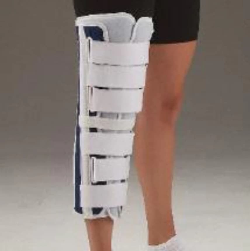 PremierPro Post-Op Immobilizer Knee, Adult, Foam, 22" - MED PremierPro Immblzr Knee - Image 1